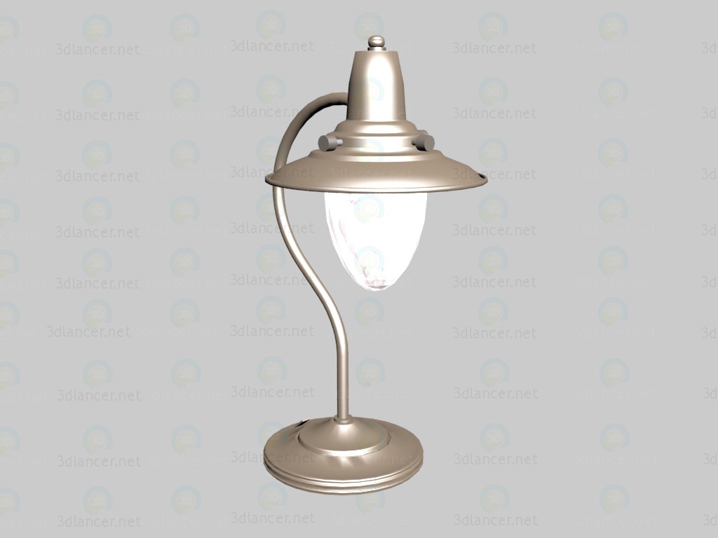 3d модель Лампа для письмового столу Fisherman – превью