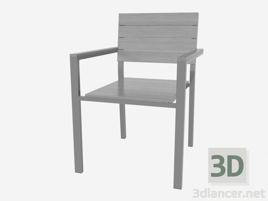 3D modeli Sandalye (parlak) - önizleme