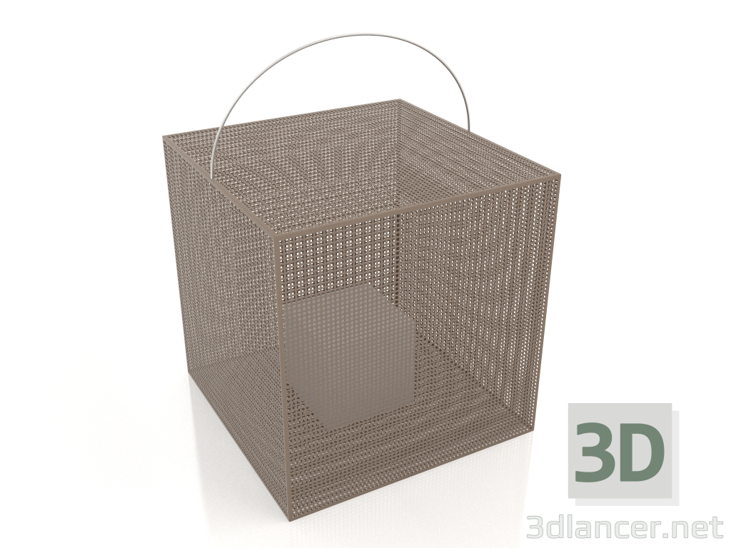 modello 3D Scatola portacandele 3 (Bronzo) - anteprima
