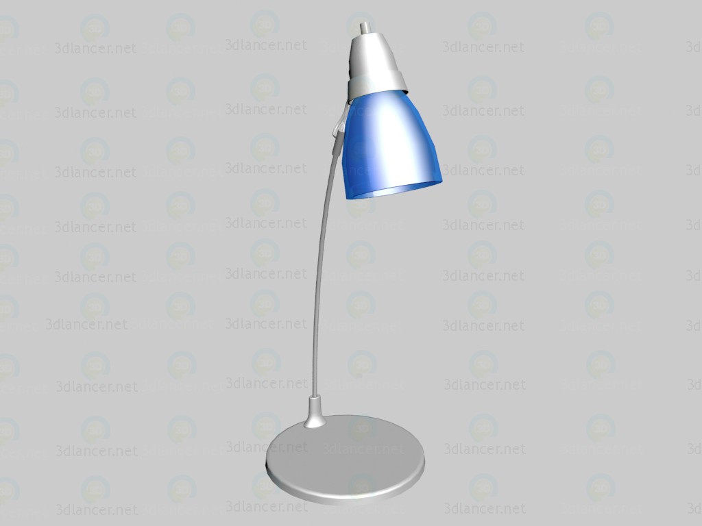 3D Modell Lampe für Schreibtisch Hampus Bl - Vorschau