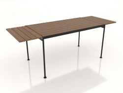 डाइनिंग टेबल 140x80 सेमी (विस्तारित)