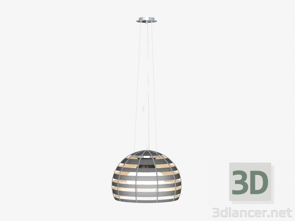 3D Modell Aufhängeleuchte (MD51218-3A) Sfera - Vorschau