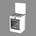 modèle 3D Cuisinière à gaz HGG 245255 R (85h60h60) - preview