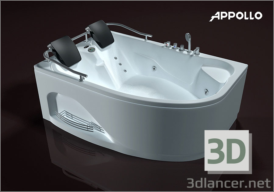 3d Bath Appollo AT - 0929 model buy - render