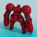 3d model Toy robot - preview