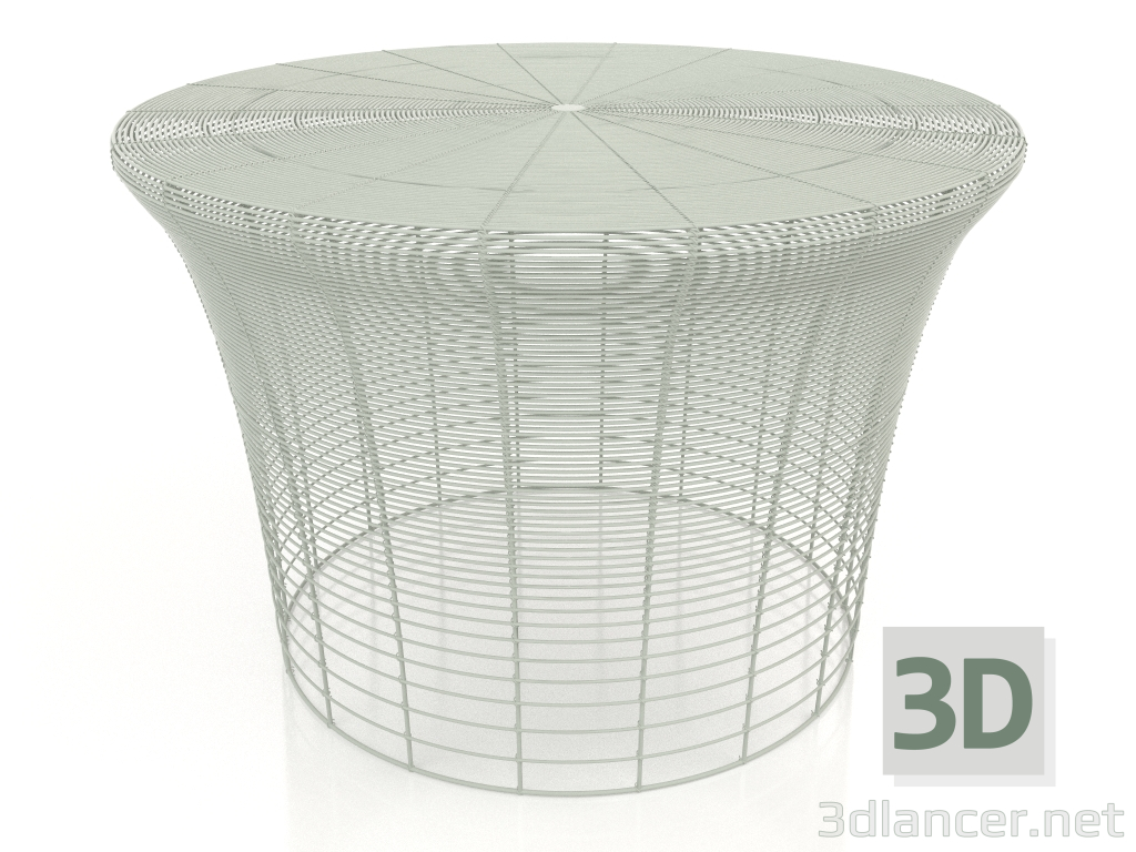 modello 3D Tavolino alto (Grigio cemento) - anteprima