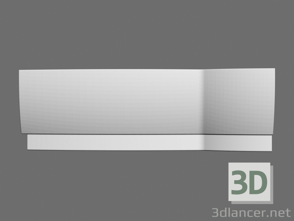 modèle 3D Panneau pour le bain sécurisé R - preview
