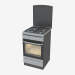 modèle 3D Cuisinière à gaz FCGX 53020 Integra - preview