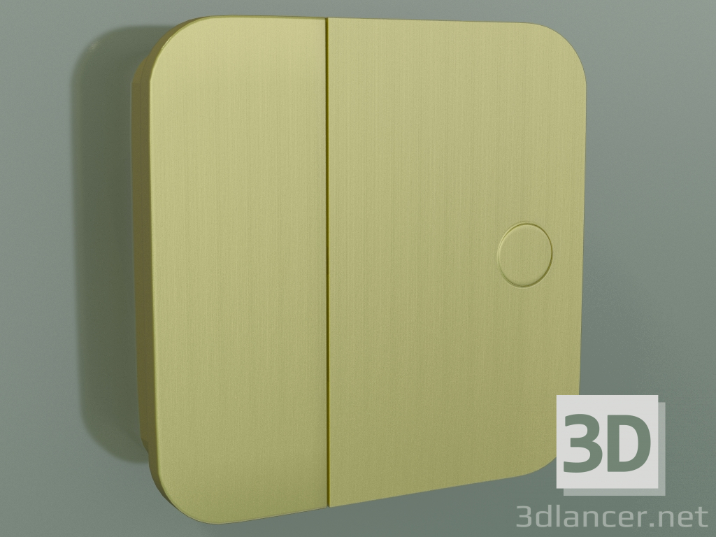 3D Modell Absperrventil für verdeckte Installation (45771950) - Vorschau