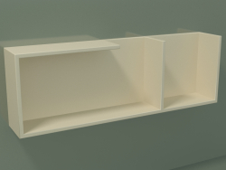 Horizontal shelf (90U19007, Bone C39, L 72, P 12, H 24 cm)