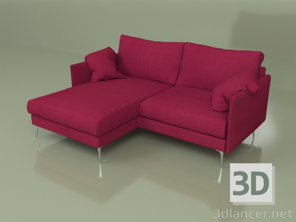 3D modeli Kümülüs kanepe (3 DIV) - önizleme