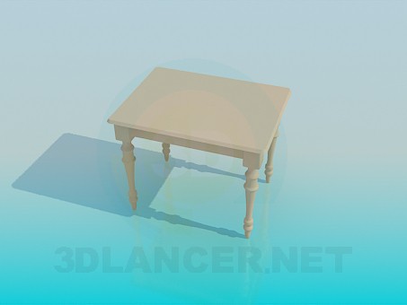 3d model Mesa - vista previa
