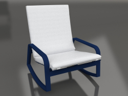 Rocking chair (Bleu nuit)