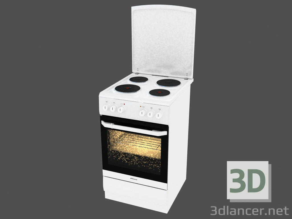 3D Modell Elektroherd Integra FCEW 54120 - Vorschau