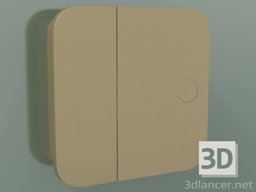 3D modeli Gizli kurulum için kapatma vanası (45771140) - önizleme