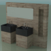 3d модель Система декора для ванной комнаты (D12) – превью
