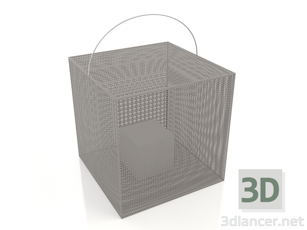 3D modeli Mum kutusu 3 (Kuvars grisi) - önizleme