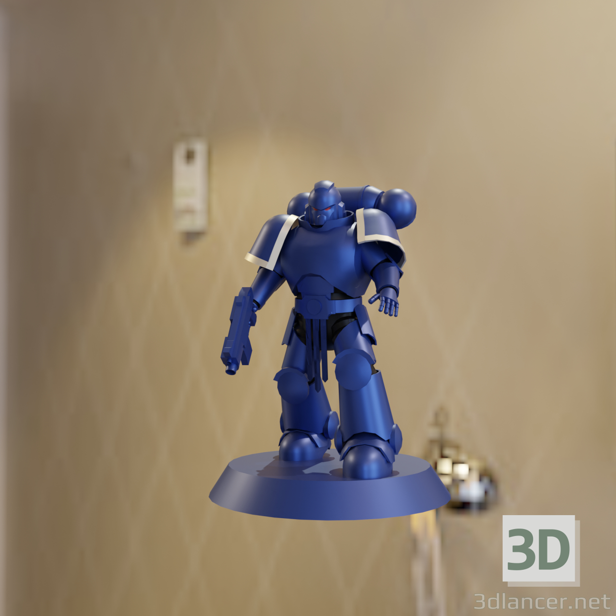 3d space marine model buy - render