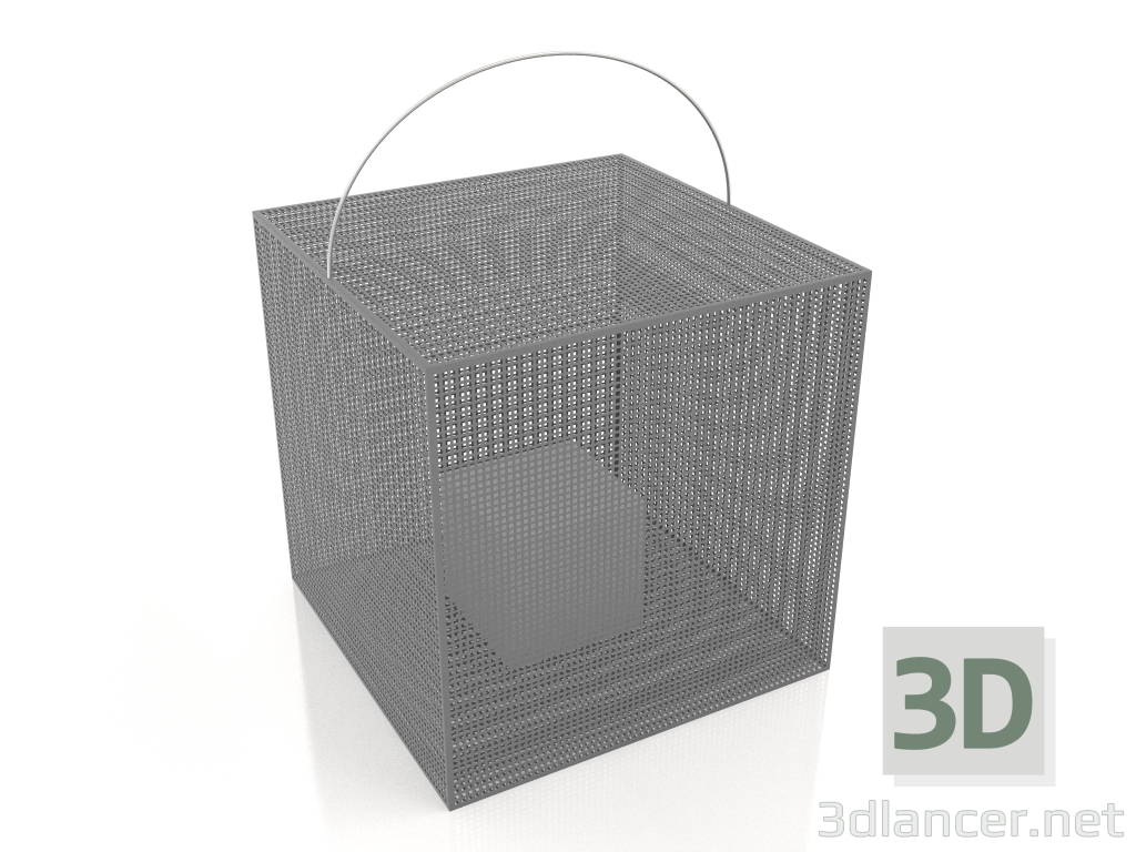 3D Modell Kerzenbox 3 (Anthrazit) - Vorschau