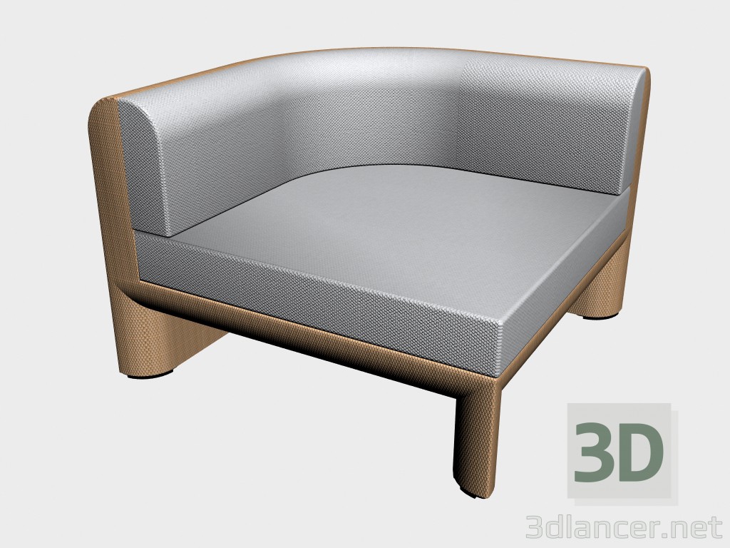 3d model Sofa (component) Corner Module 8851 8855 - preview