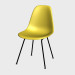 modèle 3D Chaise Eames en chaise longue en plastique DSX - preview