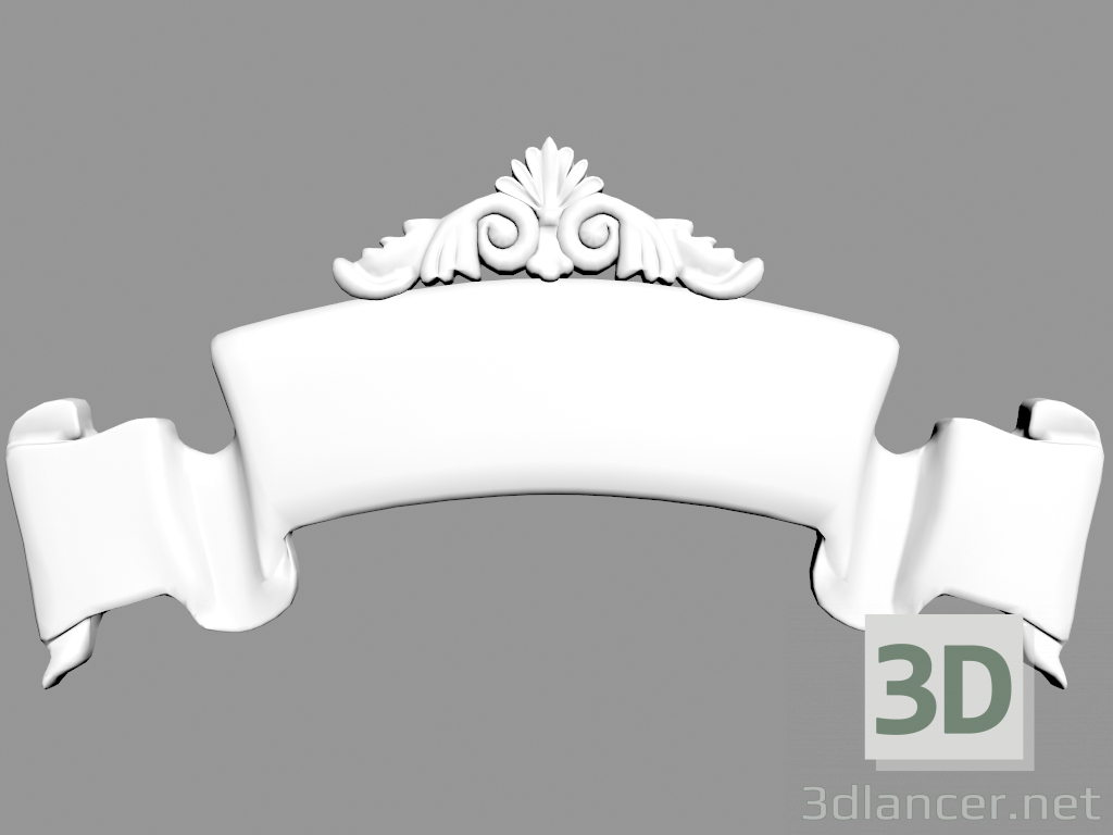 modèle 3D Panneau décoratif W762 - preview