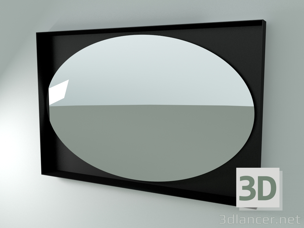 3D modeli Vip ayna oval (150x100 cm) - önizleme