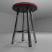 3d Tabel and Chairs - Стол и стулья модель купить - ракурс