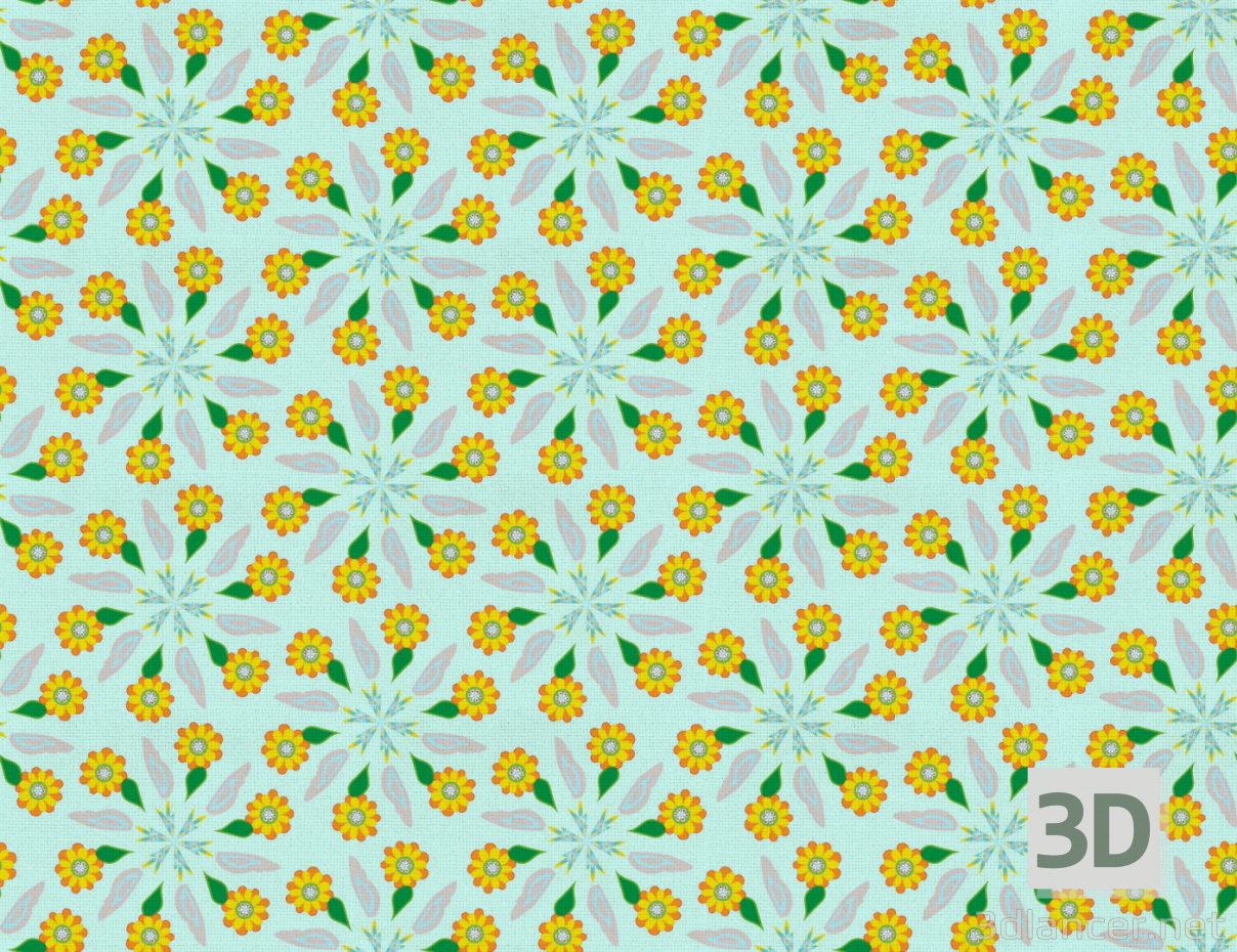 Textur Blumenmuster kostenloser Download - Bild