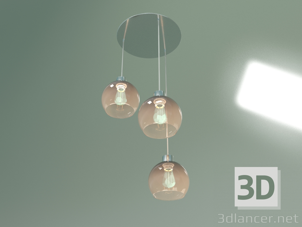 modello 3D Lampada a sospensione 2611 Santino - anteprima