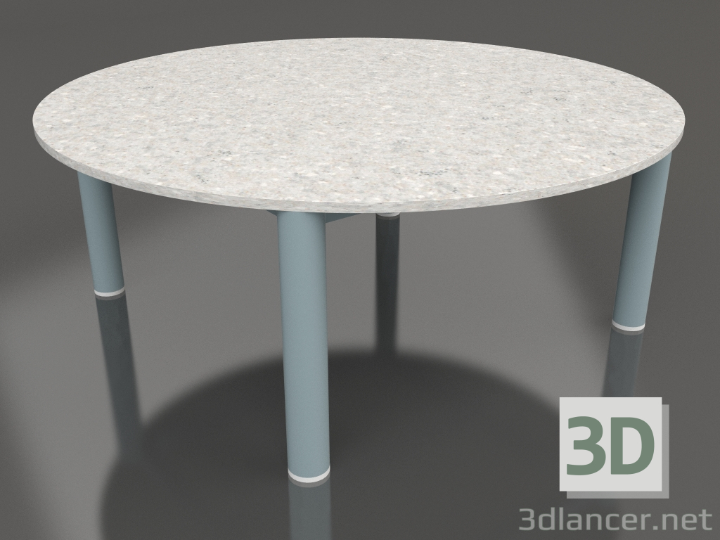 modello 3D Tavolino P 90 (Grigio blu, DEKTON Sirocco) - anteprima