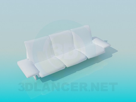 3d модель Современный диван – превью