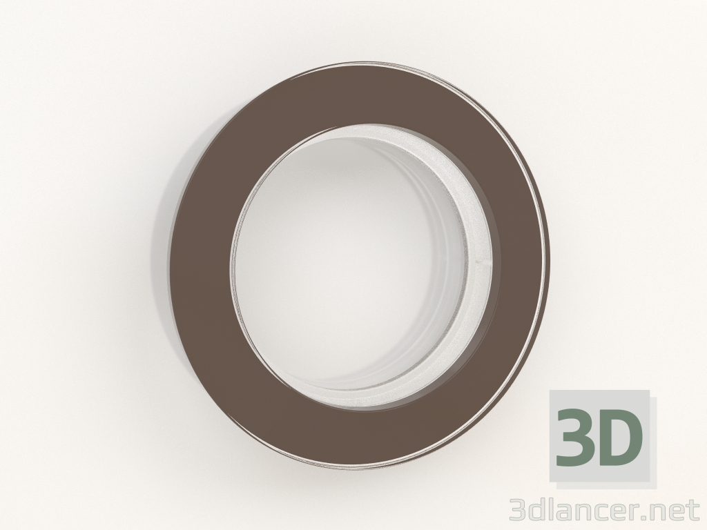 3D Modell Rahmen Favorit Runda für 1 Pfosten (braun) - Vorschau