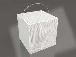 मोमबत्ती बॉक्स 3 (सफ़ेद)