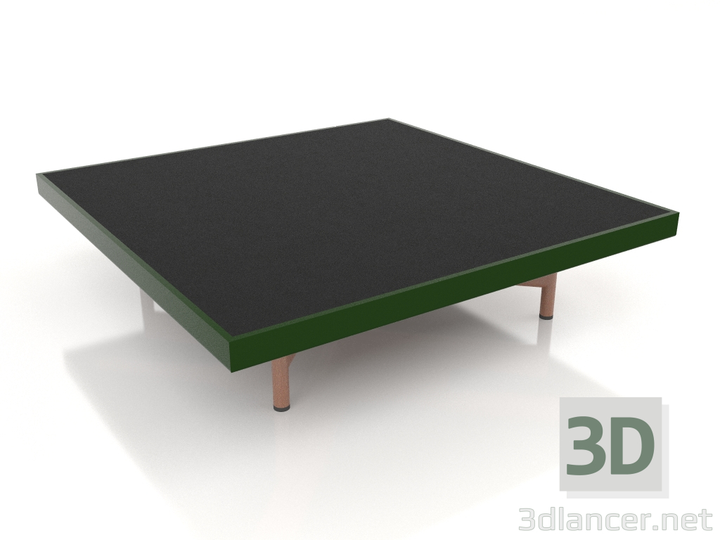 modèle 3D Table basse carrée (Vert bouteille, DEKTON Domoos) - preview
