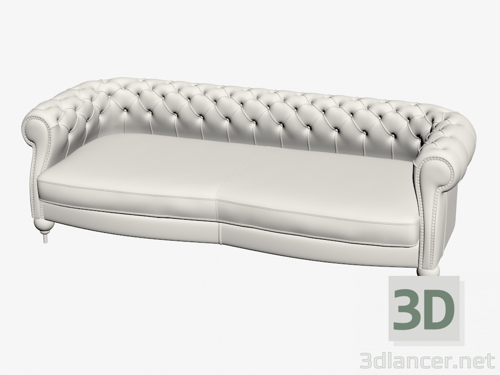 3D modeli Диван DIANA CHESTER LOUNGE - önizleme