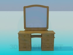 Specchio in legno