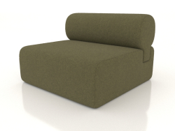 Oak modular sofa (section 1.1)