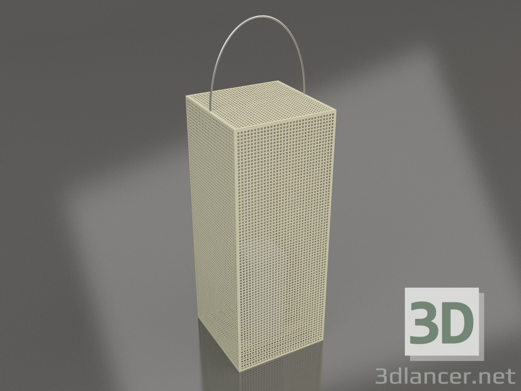 modello 3D Scatola portacandele 4 (Oro) - anteprima