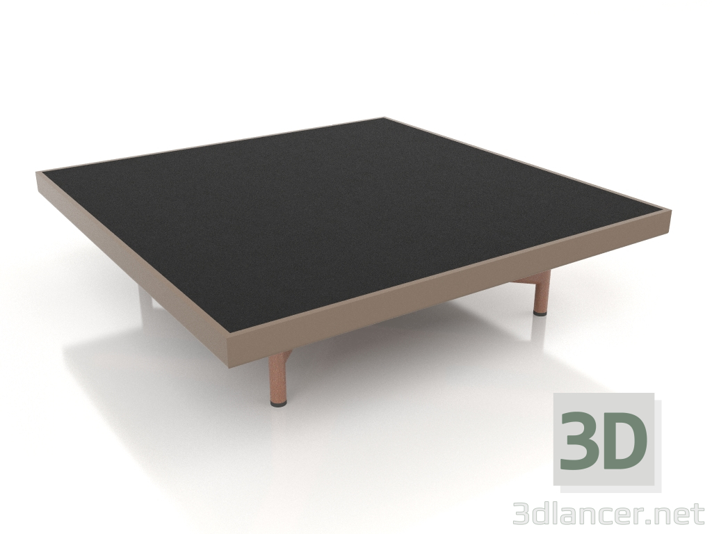 3d модель Квадратный журнальный столик (Bronze, DEKTON Domoos) – превью