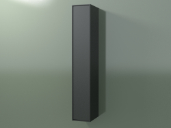 Настінна шафа з 1 дверцятами (8BUAEDD01, 8BUAEDS01, Deep Nocturne C38, L 24, P 36, H 144 cm)