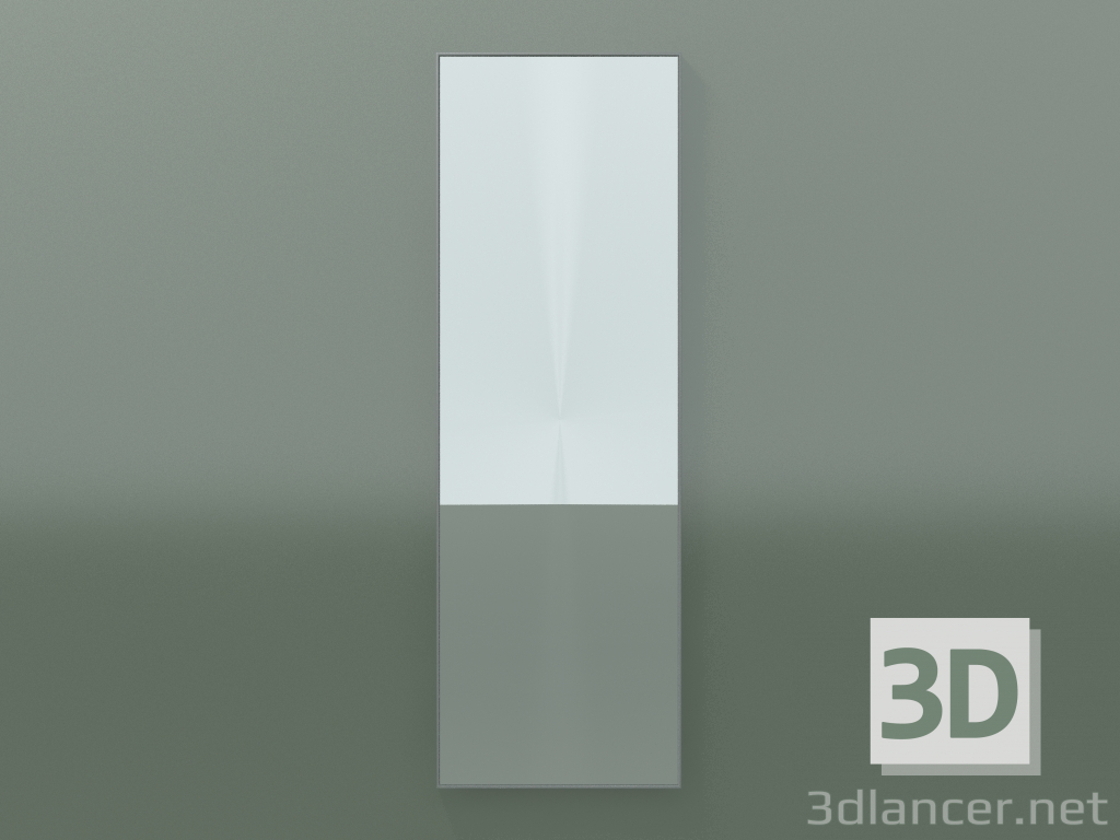 3D modeli Ayna Rettangolo (8ATBG0001, Gümüş Gri C35, H 144, L 48 cm) - önizleme