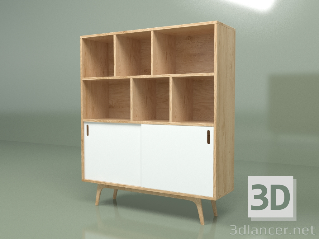 3d model Noa bookcase - preview