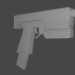 modèle 3D Pistolet Alex LOW POLY - preview