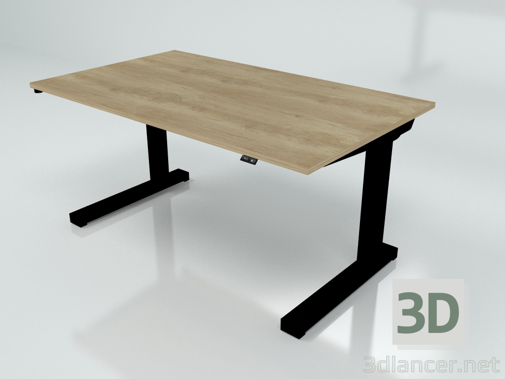 3D modeli Çalışma masası Kompakt Sürücü CDR72 (1200x700) - önizleme