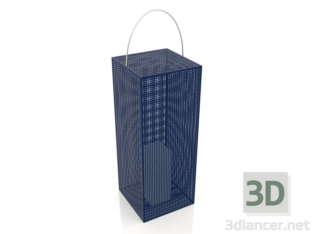 modello 3D Portacandele 4 (Blu notte) - anteprima