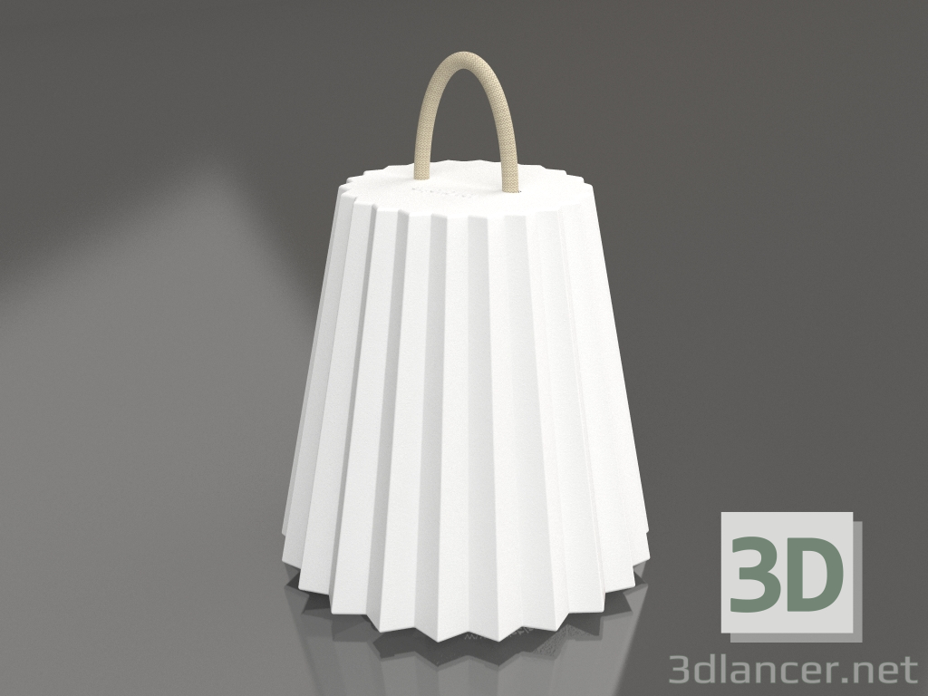 3D Modell Tragbare Lampe (Sand) - Vorschau