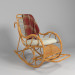 silla mecedora 3D modelo Compro - render