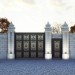 3d model FENCE IN CLASSIC STYLE - preview