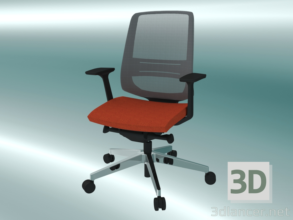 3D Modell Sessel (250SFL P60, Lordosenstütze A) - Vorschau